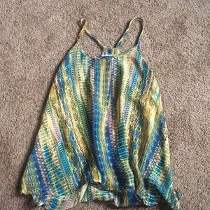 Chiffon tank top